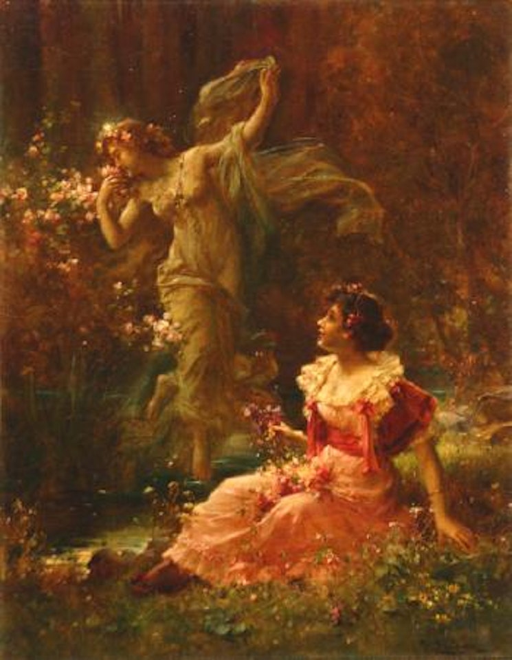 Allegory of spring by Hans Zatzka