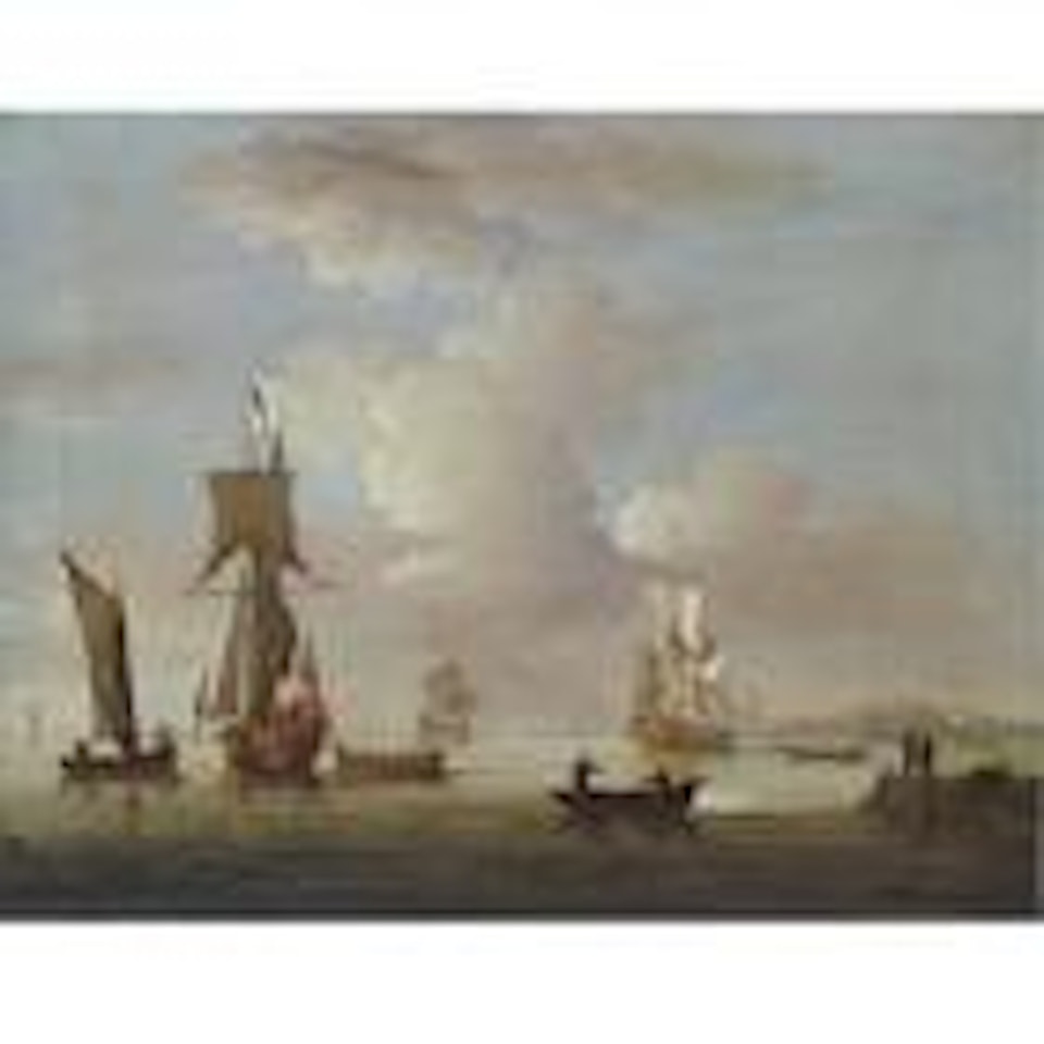 Shipping in a calm by Francis Swaine