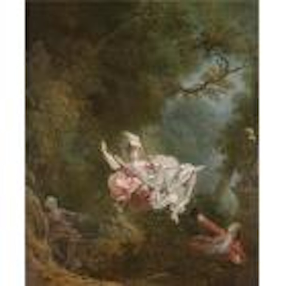 The swing by Jean-Honoré Fragonard