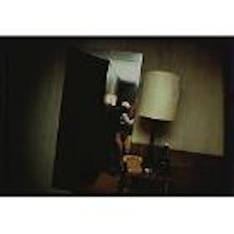 Nan and Dickie in the York Motel, New Jersey by Nan Goldin