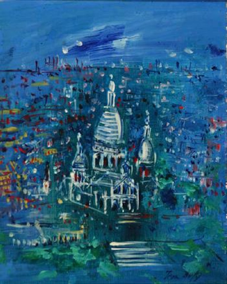 Vue de Sacre Coeur by Jean Dufy
