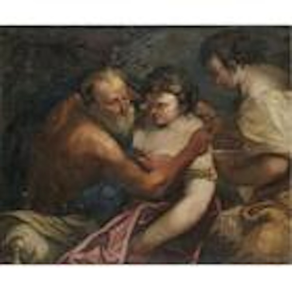 Lot and his daughters by Pietro Liberi
