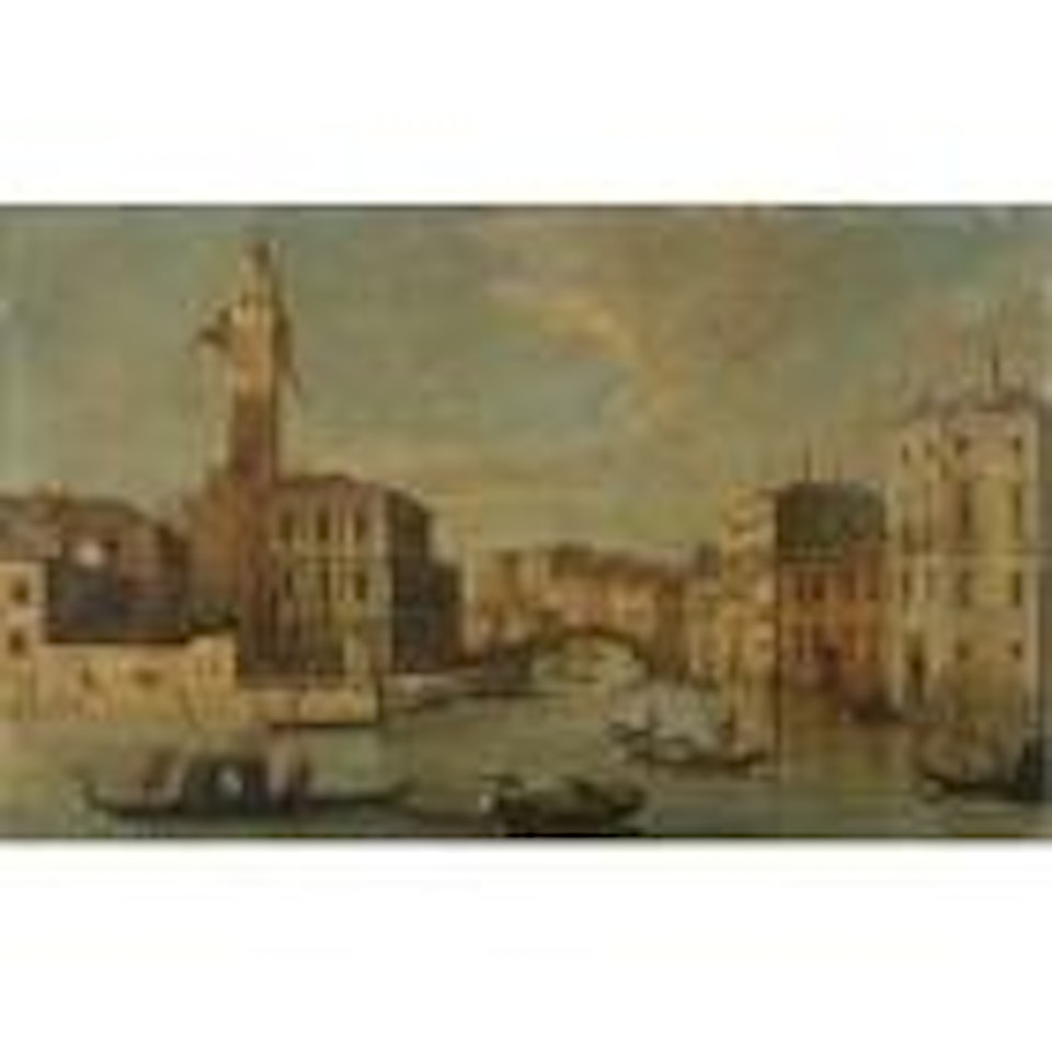 Venice, view of the Grand Canal with San Geremia by Canaletto