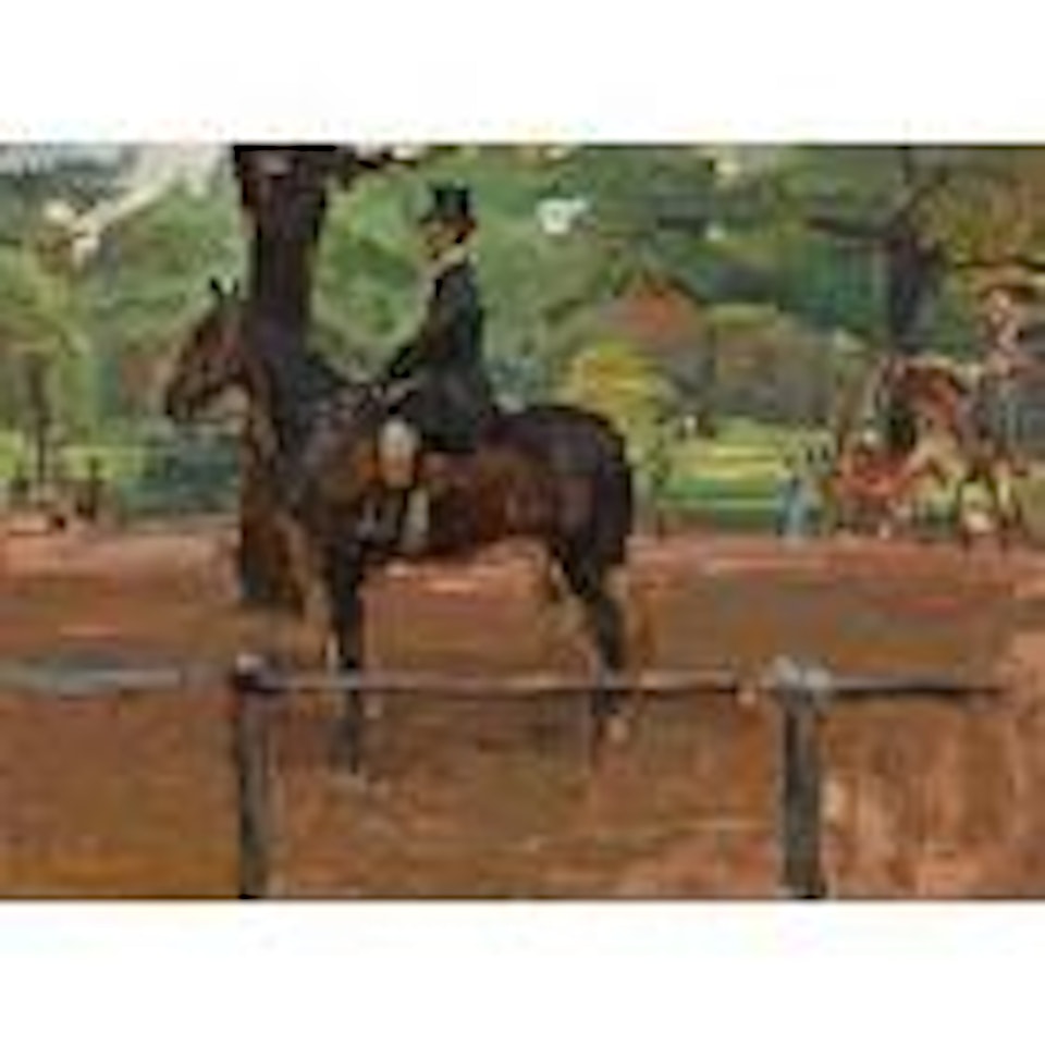 Hyde Park, Rotten Row, London by Isaac Israels