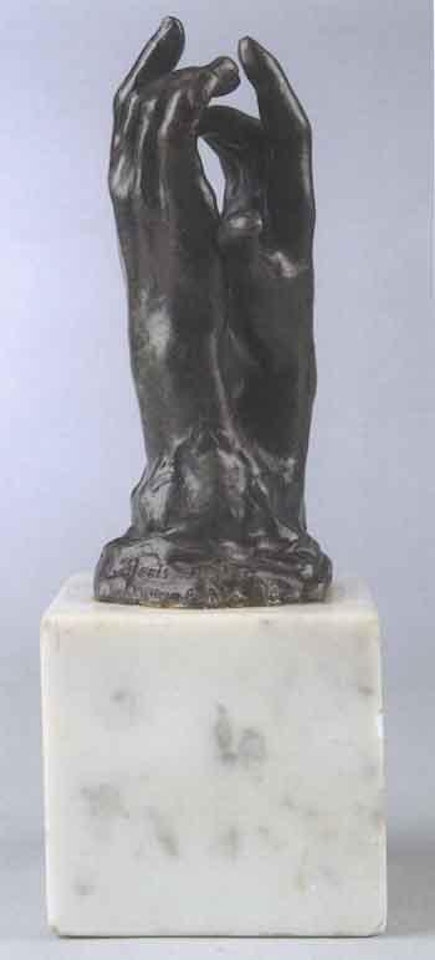Le secret by Auguste Rodin