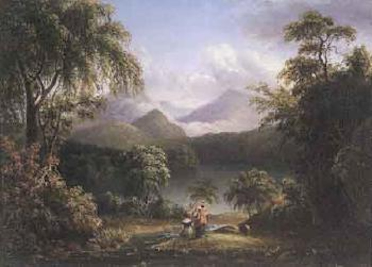 Lake George from Saratoga side by Thomas Doughty