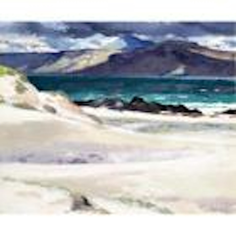 Iona and Ben More by Francis Campbell Boileau Cadell