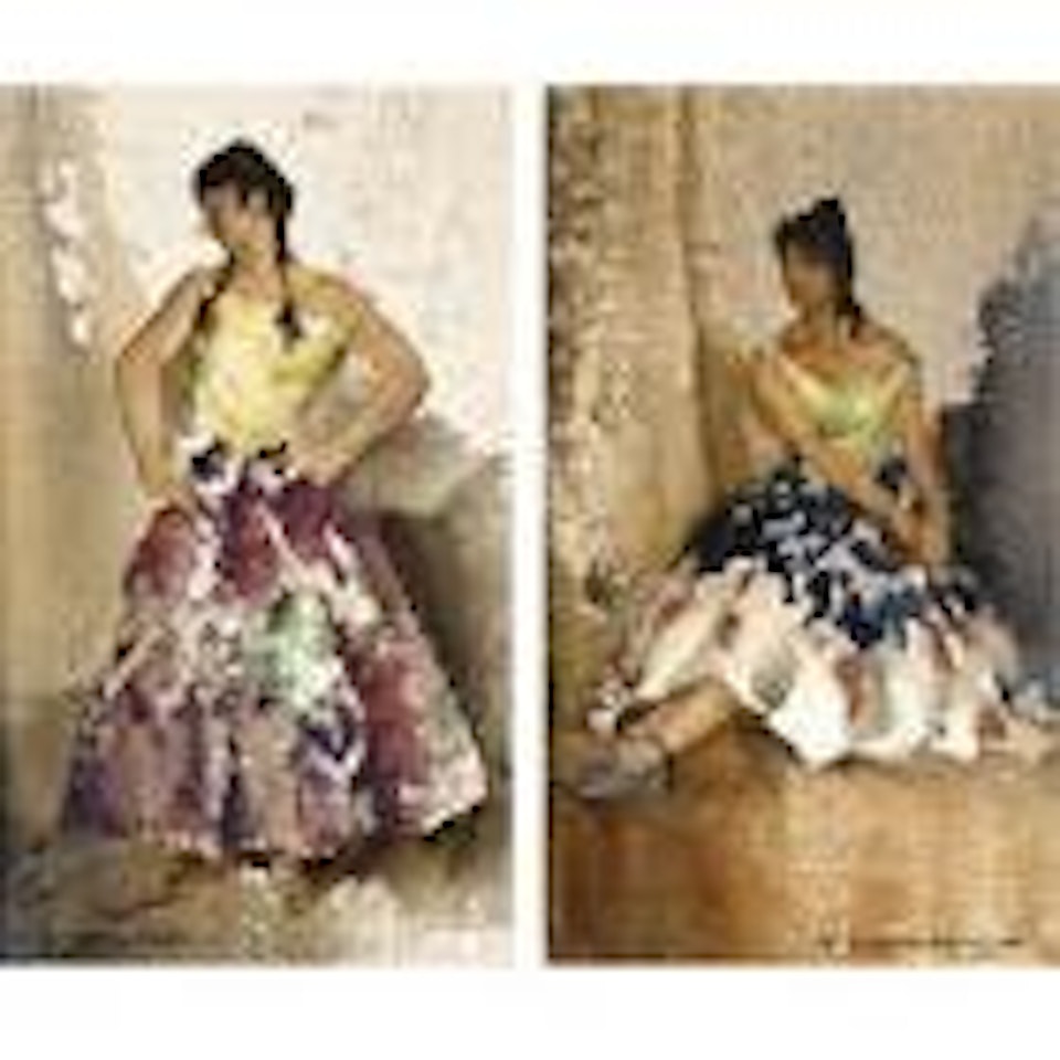 Pink room by William Russell Flint