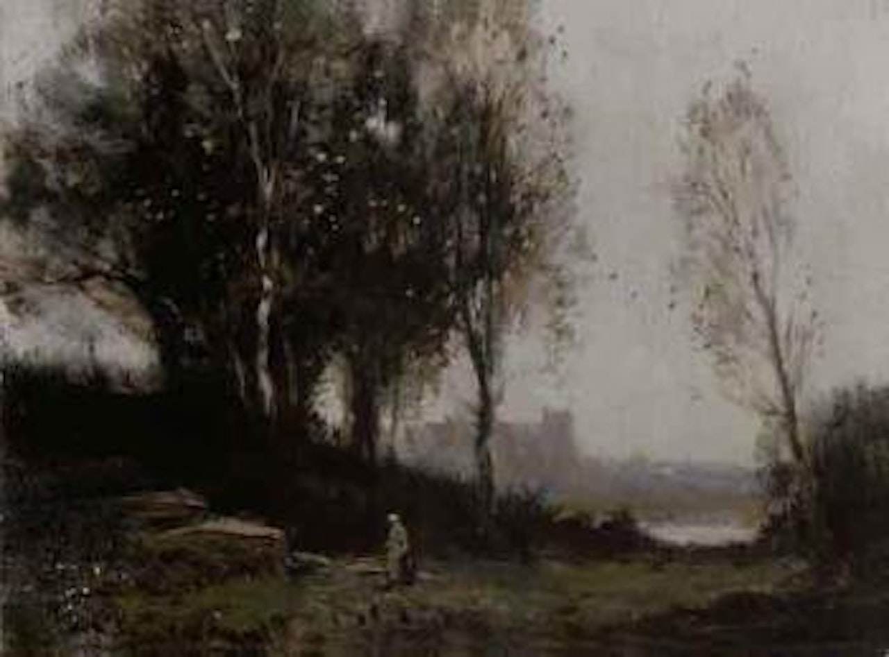 In the wood by Paul Désiré Trouillebert