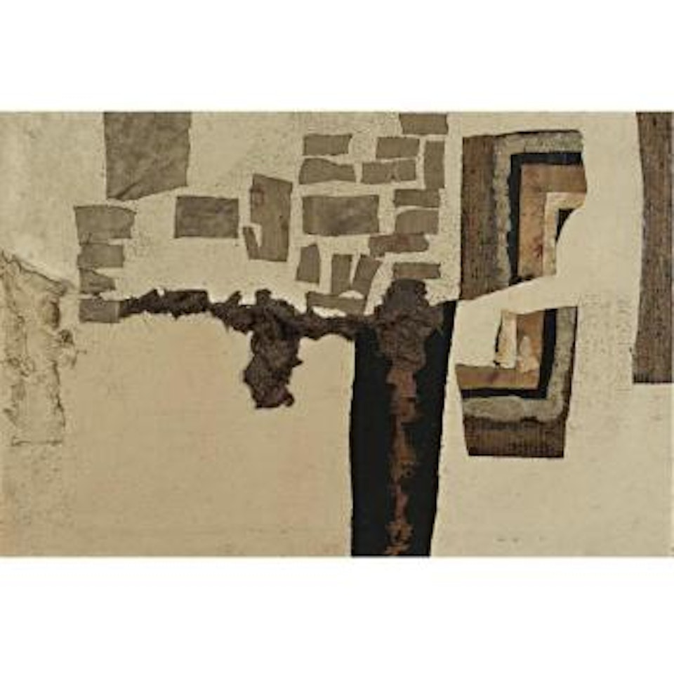 Composition V by Alberto Burri