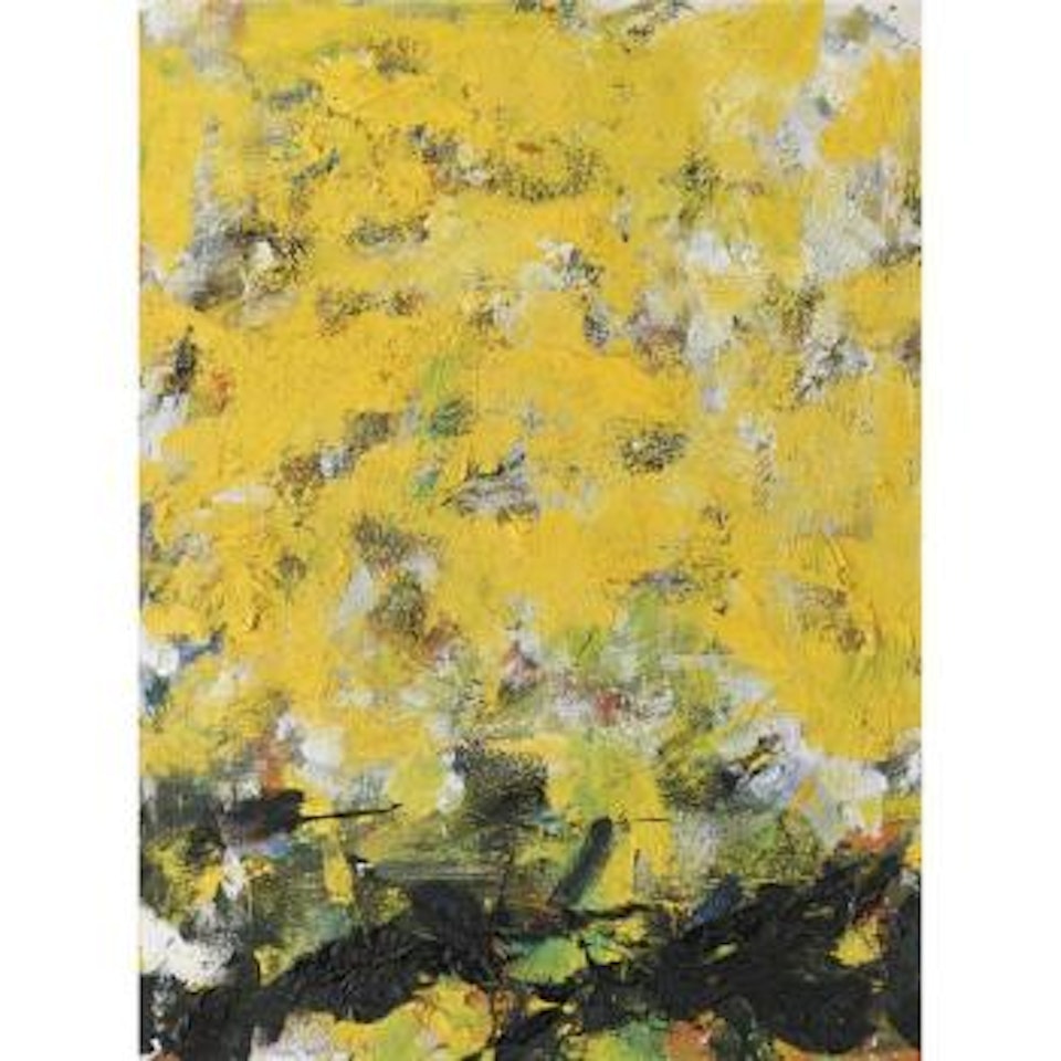 Yellow river by Joan Mitchell