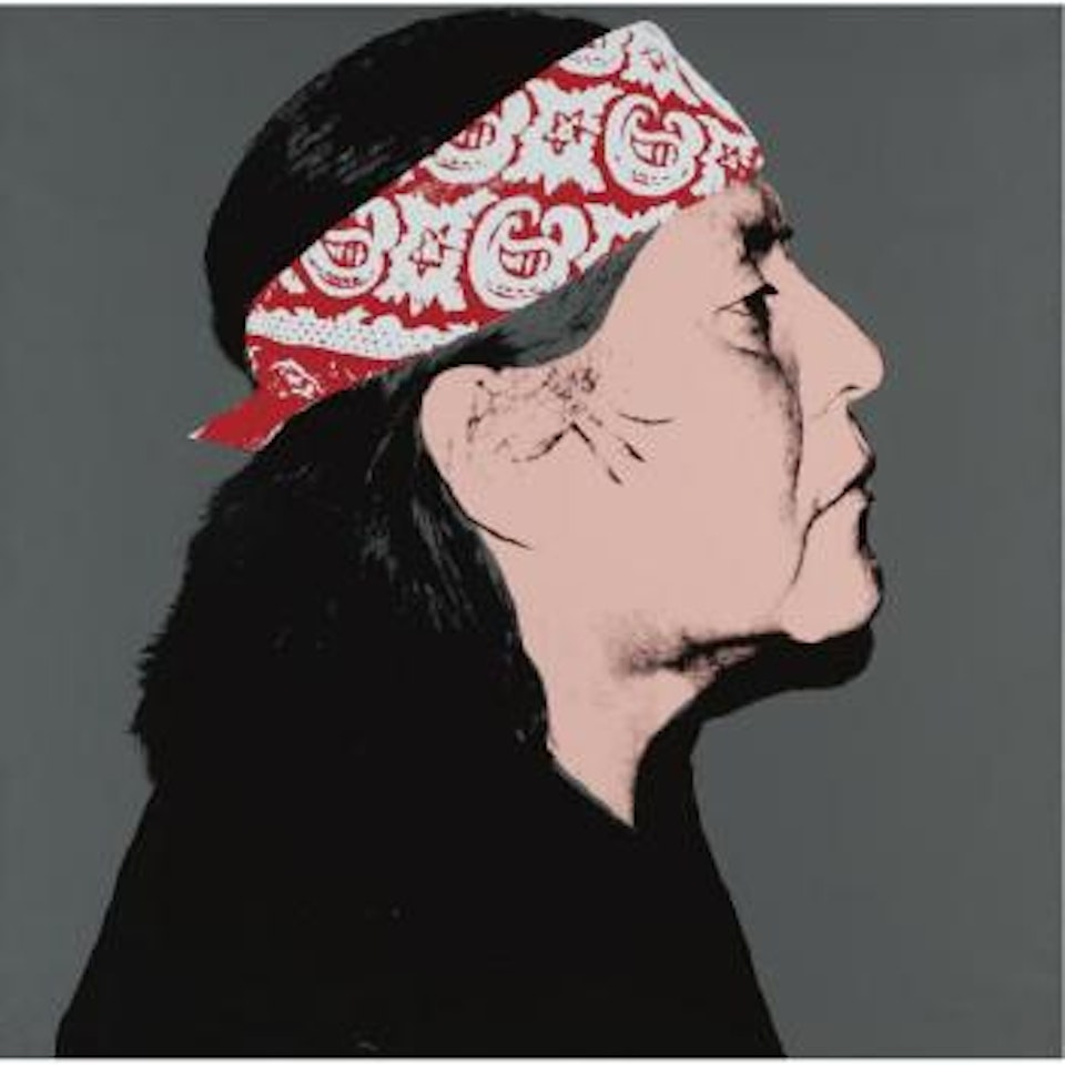 R C Gorman by Andy Warhol