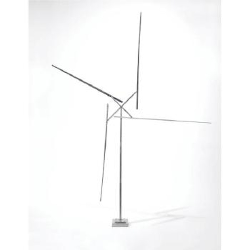 Two up two down by George Rickey