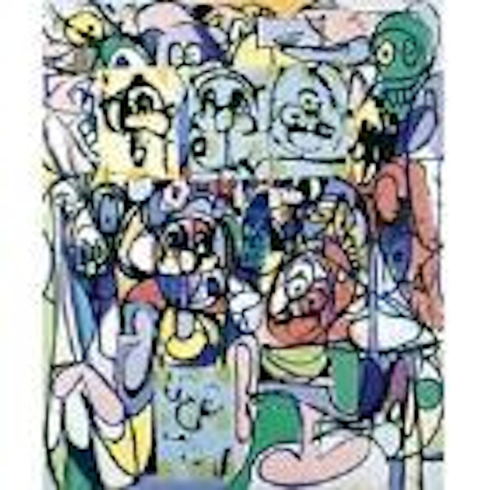 Lost in Chartres by George Condo