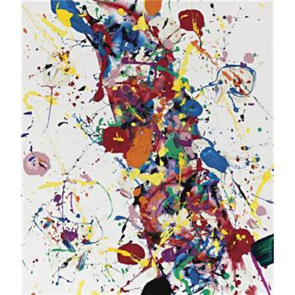 Bright saddle by Sam Francis