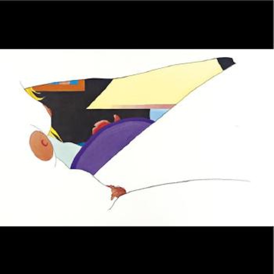 Study for bedroom painting 73 by Tom Wesselmann