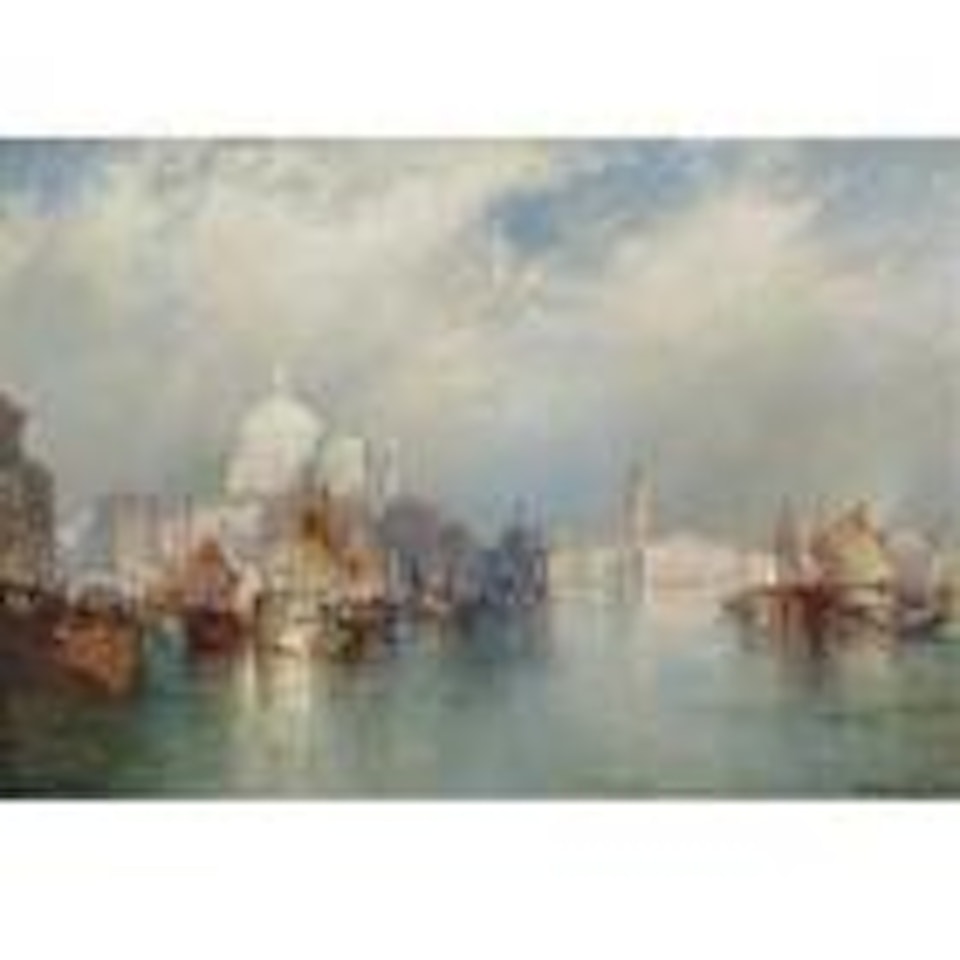 Venetian scene by Thomas Moran