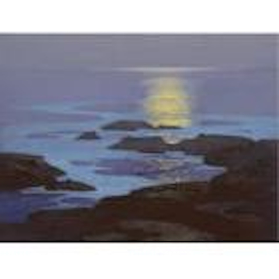 Moonlight, coast of Maine by Edward Henry Potthast