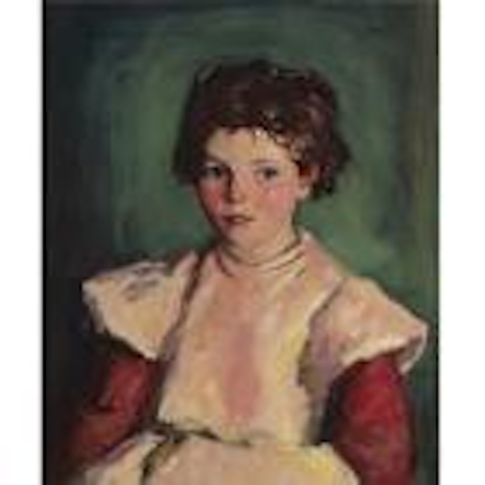 Pink smock by Robert Henri
