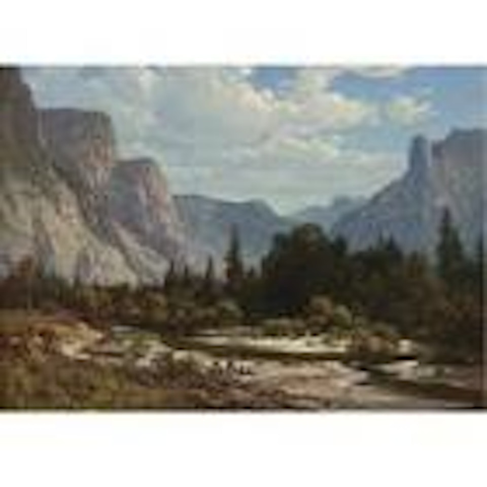 Resting by stream by Thomas Hill