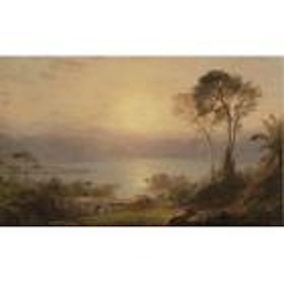 Tropical landscape by Frederic Edwin Church