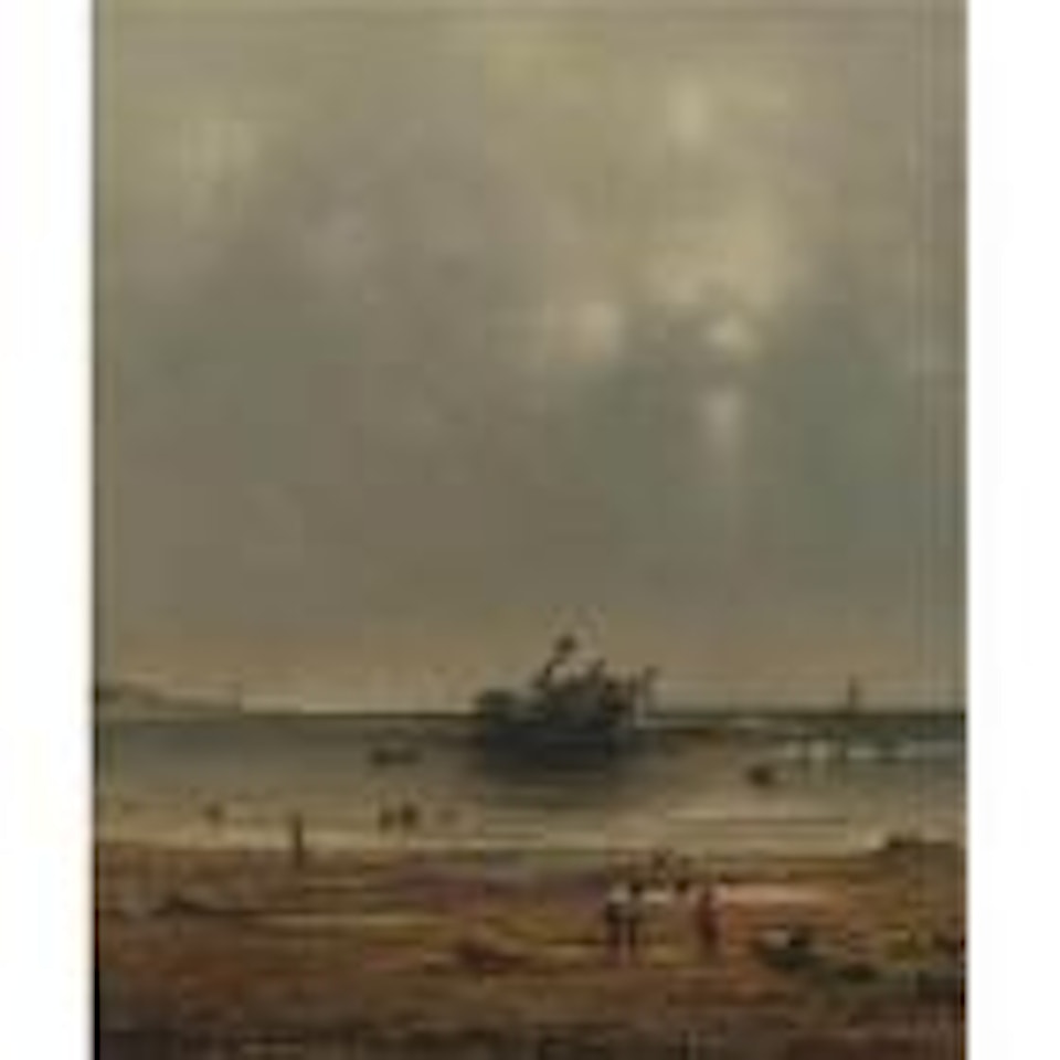 Old shipwreck by Martin Johnson Heade