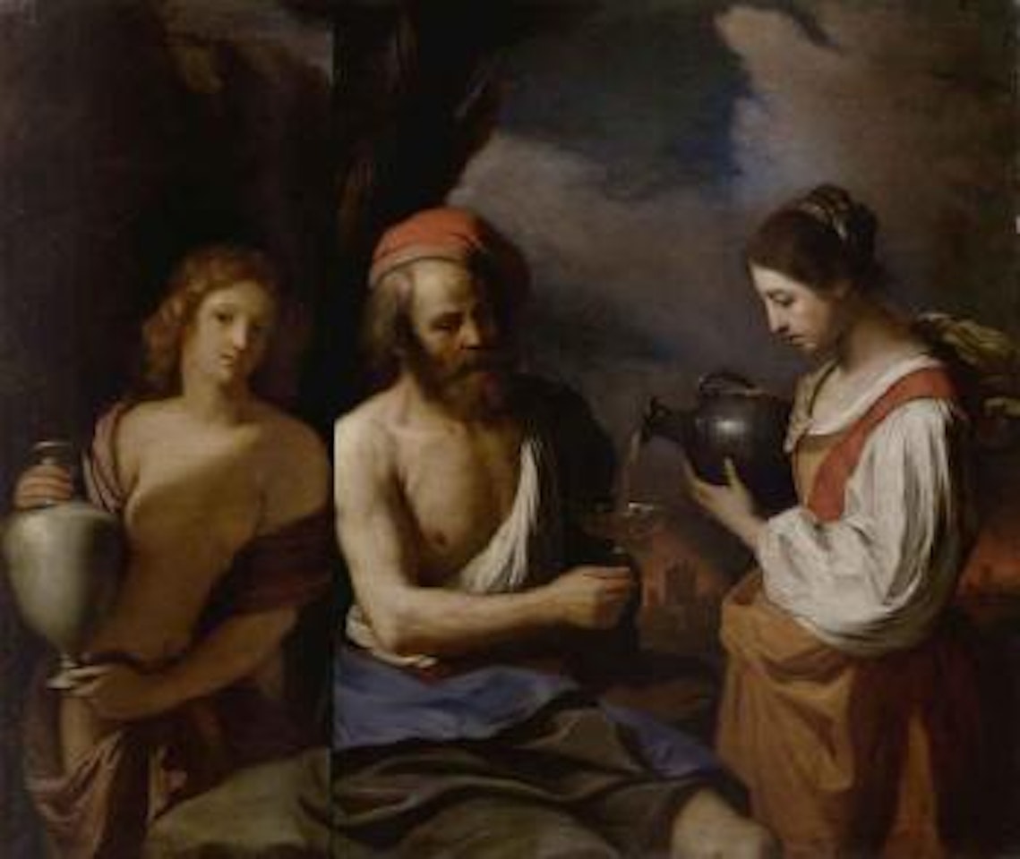 Lot and his daughters by Guercino