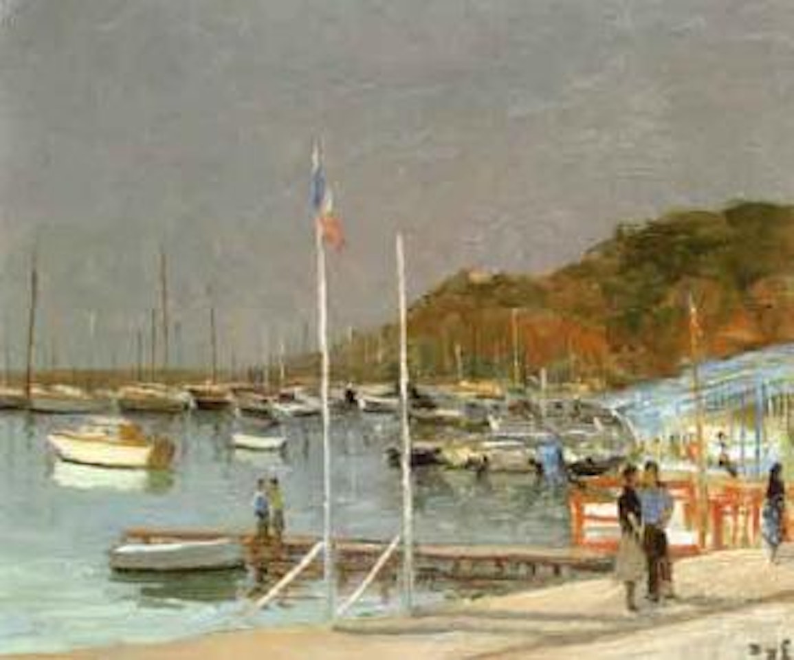 Embarcadre a Golfe Juan by Marcel Dyf