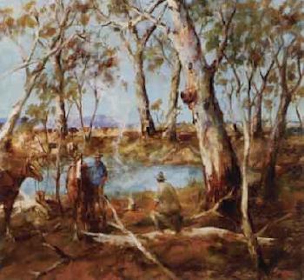 Corfield's travelling mob by Hugh Sawrey