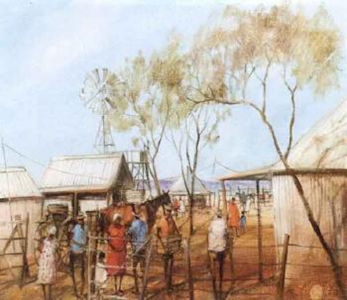 Stores day on Springvale, W Queensland by Hugh Sawrey