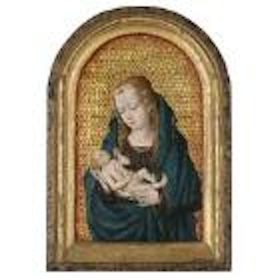 Virgin and Child with a rosary by Netherlandish School