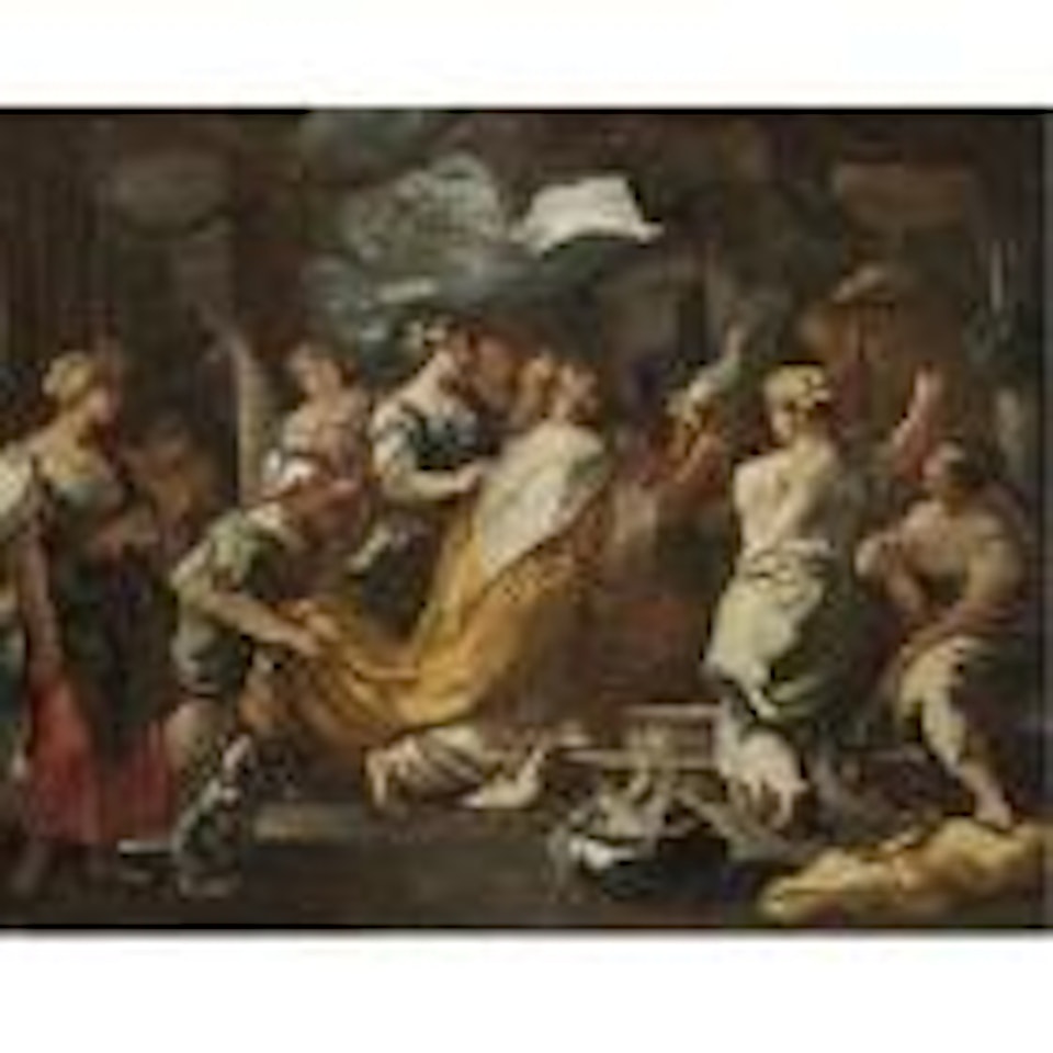 Idolatry of Solomon by Circle of Luca Giordano