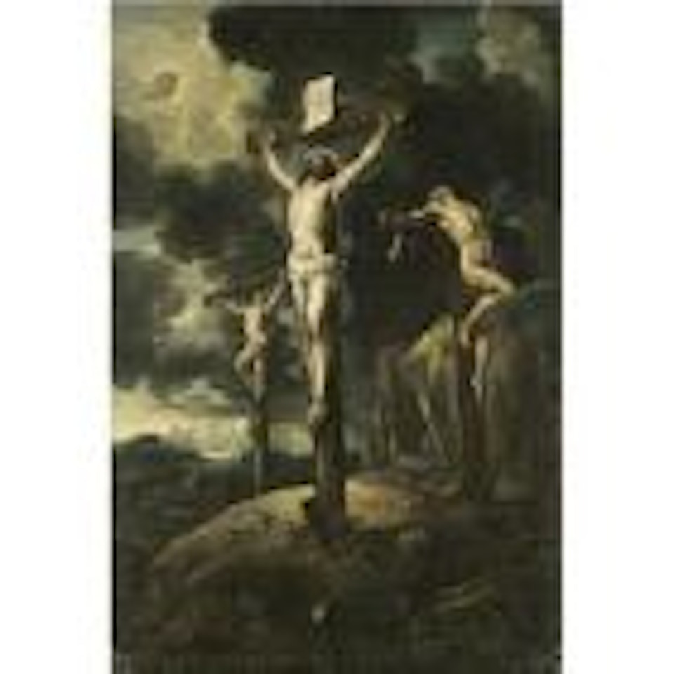 The Crucifixion by Spanish School