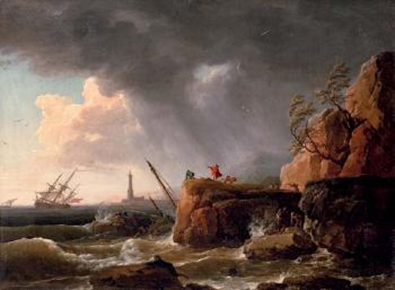 Tempest by Claude Joseph Vernet