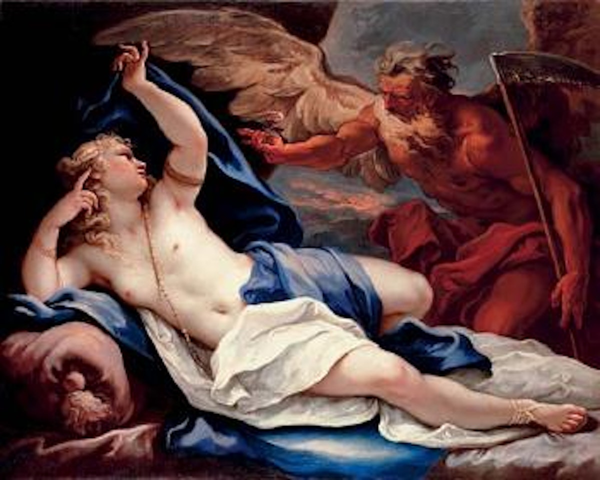 Time revealing Truth by Sebastiano Ricci