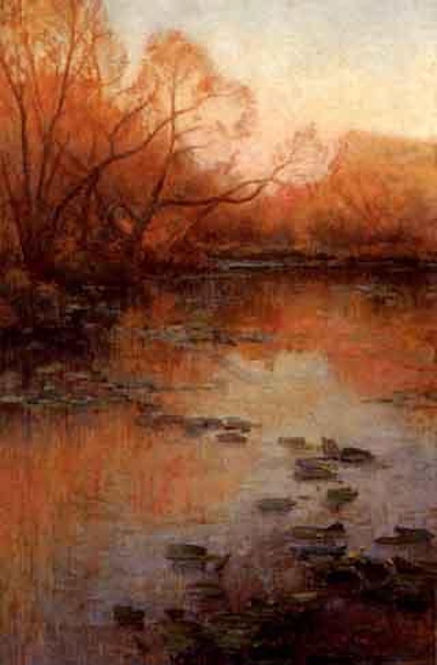 San Antonio River, San Antonio, Texas by Julian Onderdonk
