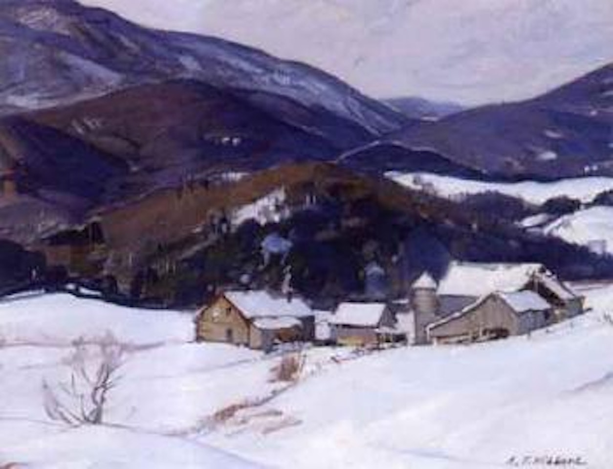 Vermont farm by Aldro Thompson Hibbard