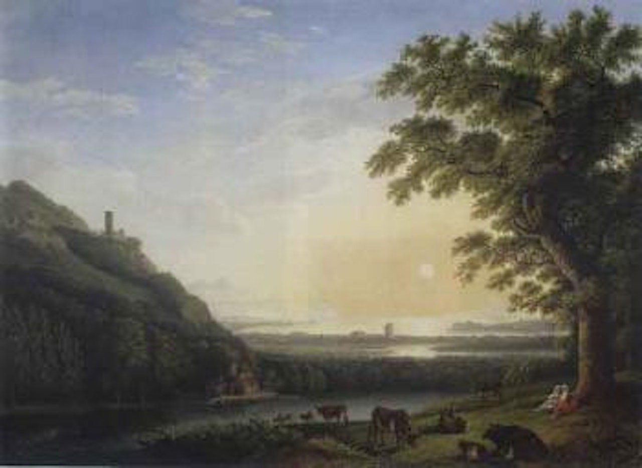 River mouth in southern Italy by Jacob Philipp Hackert