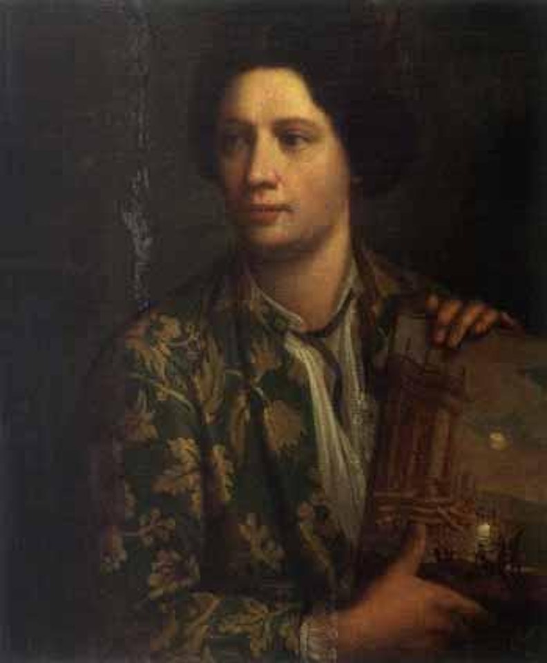 Portrait of an artist, probably Joseph Vernet by Italian School
