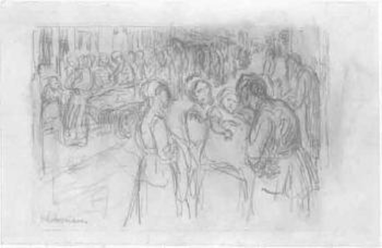 Judengasse, Amsterdam by Max Liebermann