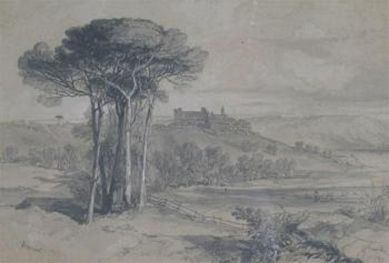 Bracciano by Edward Lear