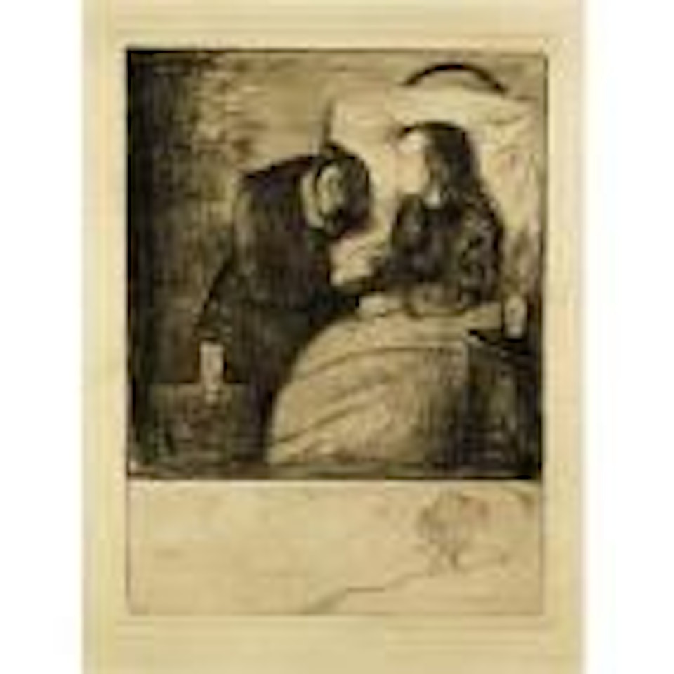 Sick child by Edvard Munch