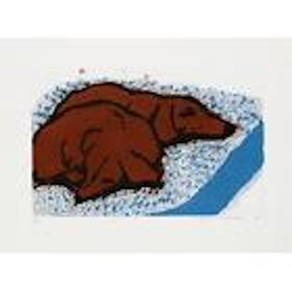 Small dogs by David Hockney