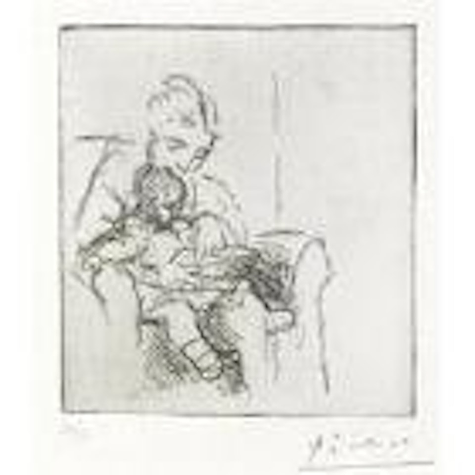 Mere et fils by Pablo Picasso