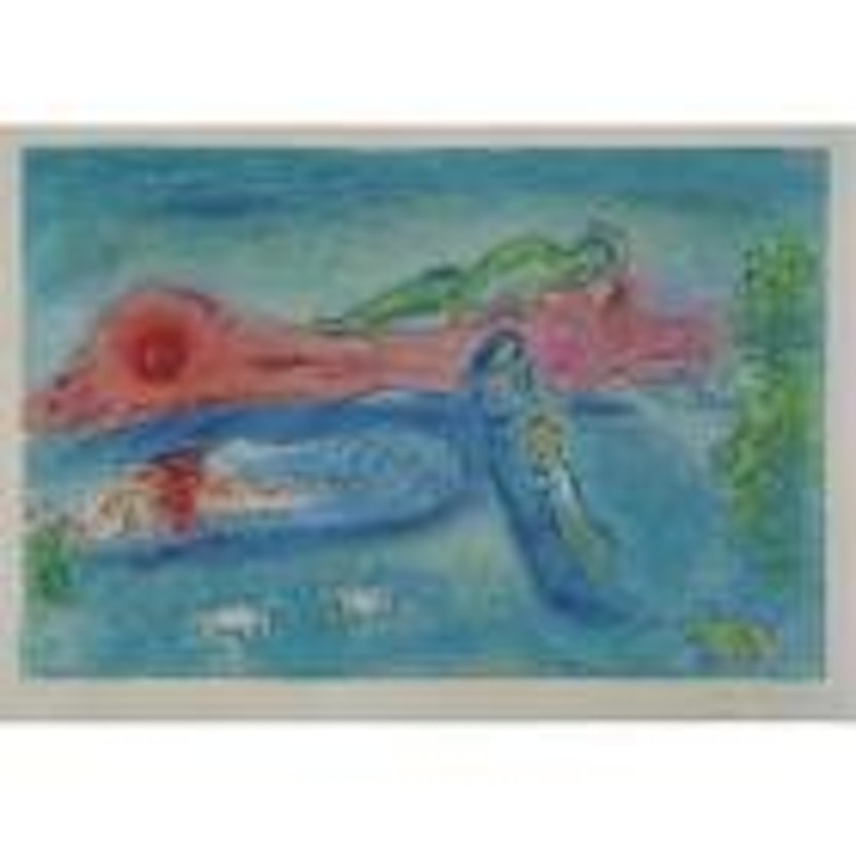 Daphnis and Chloe, death of Dorcon by Marc Chagall