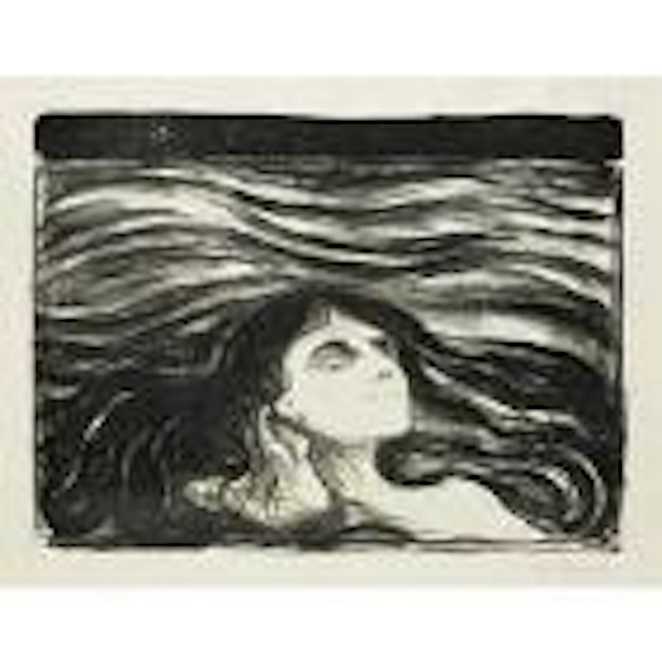On the wave of love by Edvard Munch