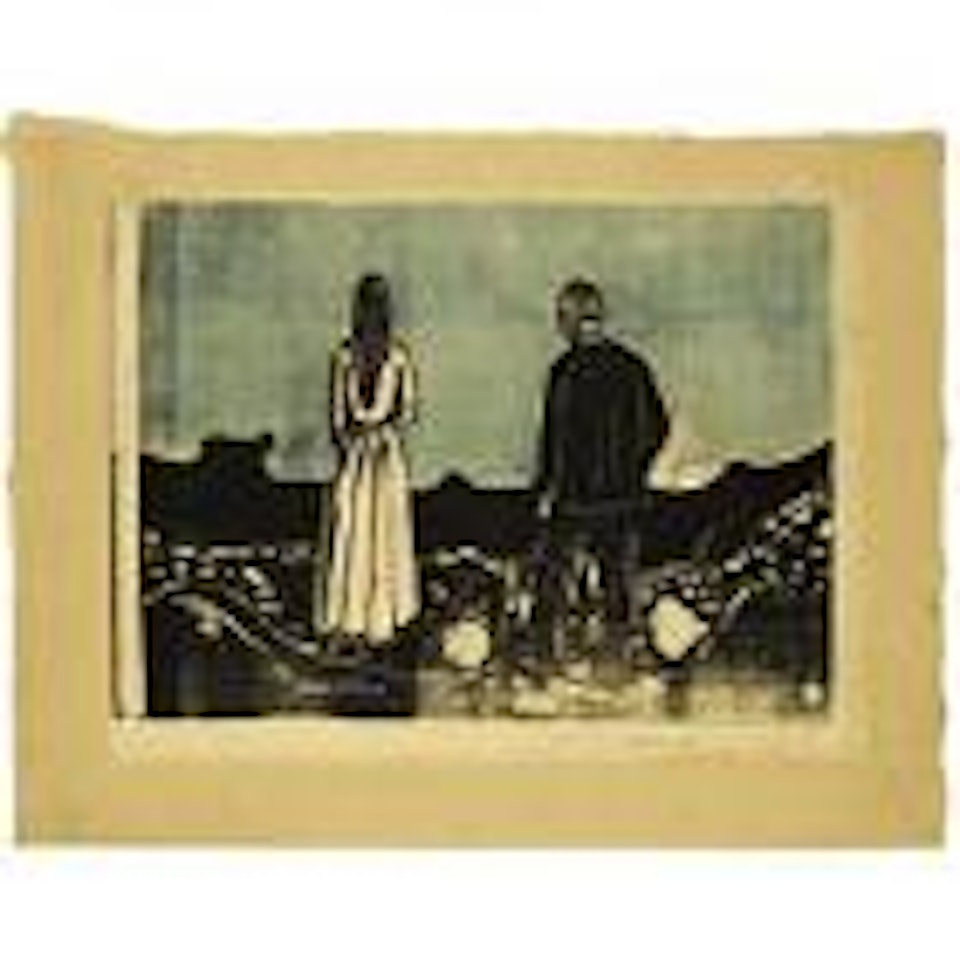 Two human beings, the lonely ones by Edvard Munch