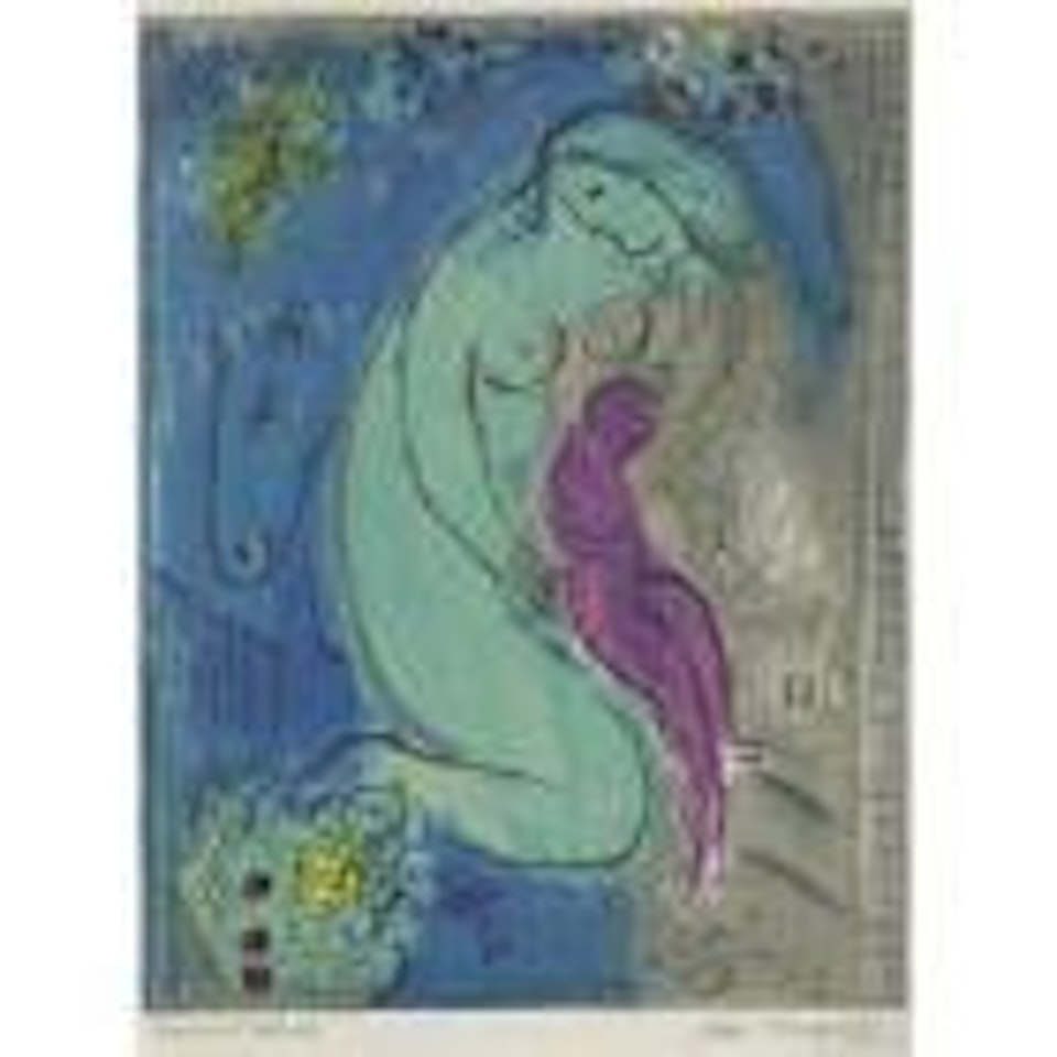 Quai aux fleurs by Marc Chagall