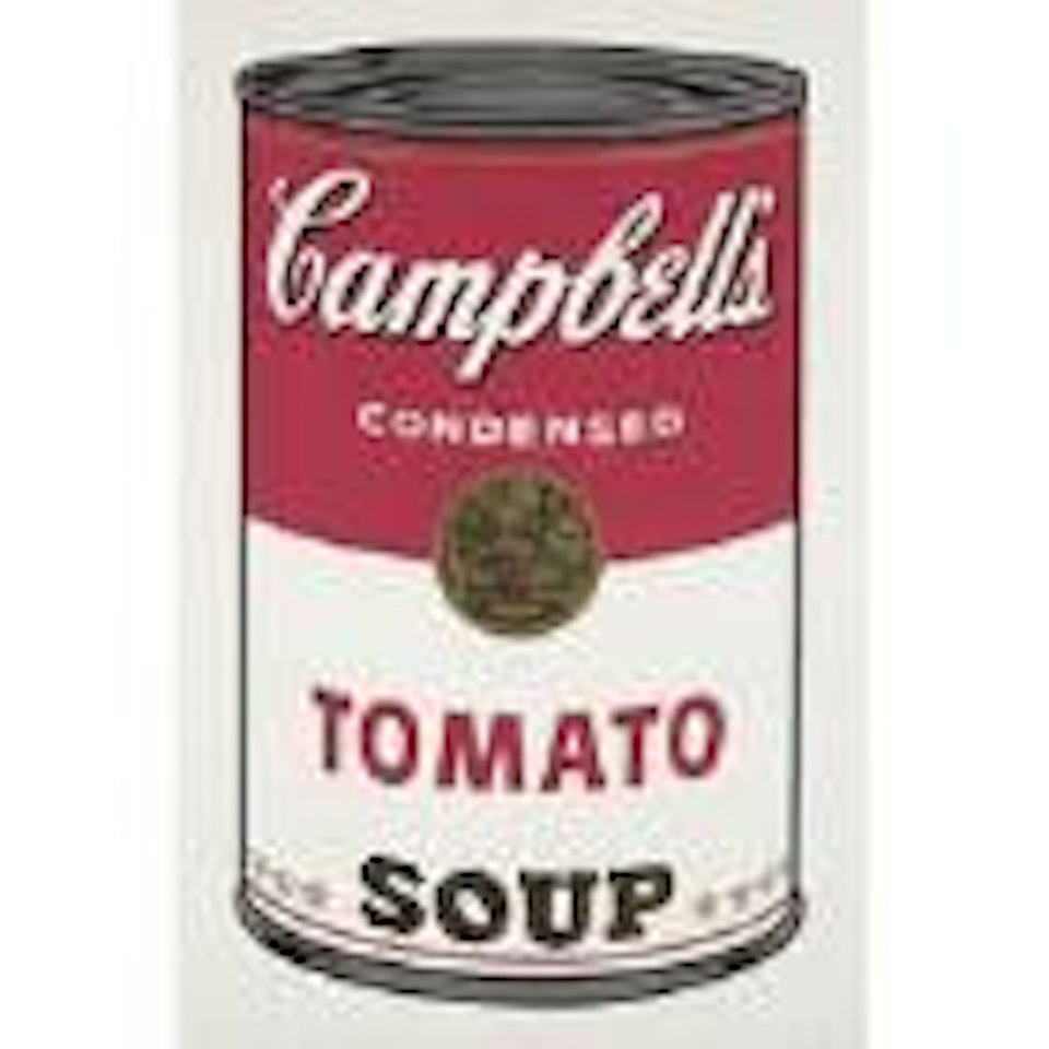 Campbell's soup I by Andy Warhol