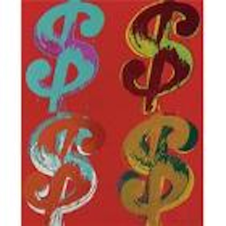 Dollar by Andy Warhol